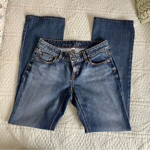 Loft Curvy Bootcut Jeans